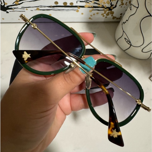GUCCI gradient pilot sunglasses ✨ - Picture 11 of 13